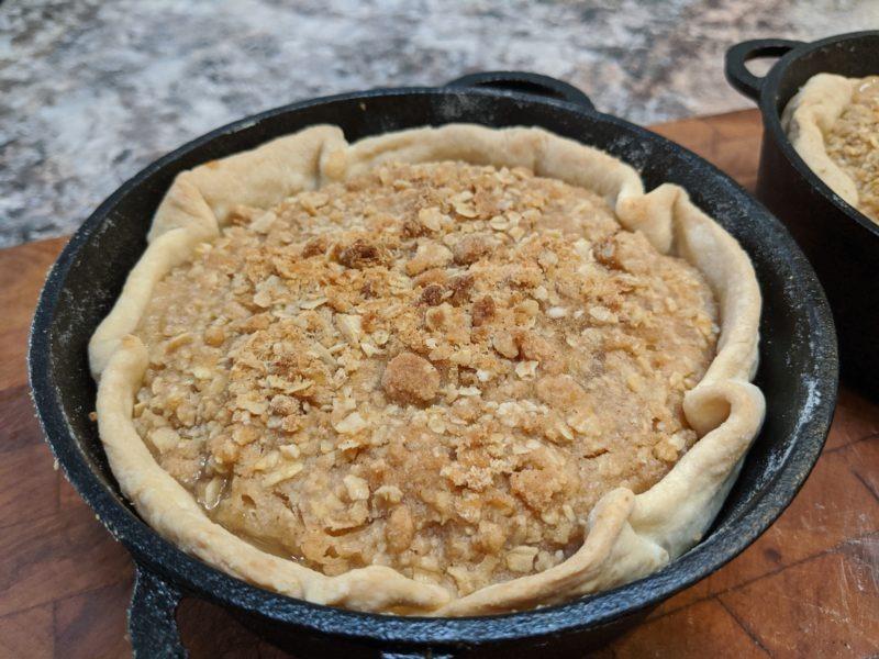 Pear & Apricot Pie Crumbles » RecipeCollage.com » September 15, 2025