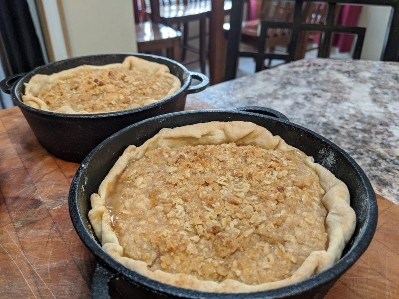Pear & Apricot Pie Crumbles » RecipeCollage.com » September 15, 2025