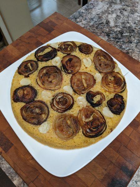 Roasted Onions & Garlic CornBread » RecipeCollage.com » September 15, 2025