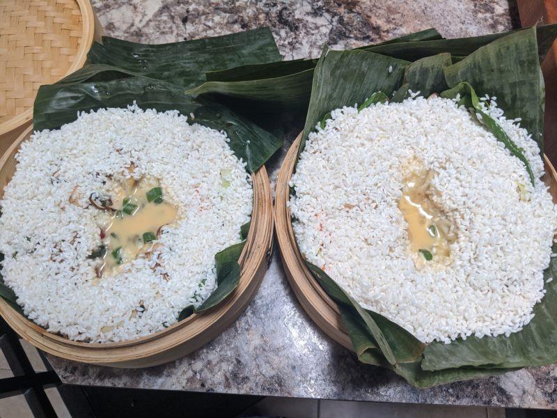 Sticky Rice Dinner » RecipeCollage.com » September 15, 2025