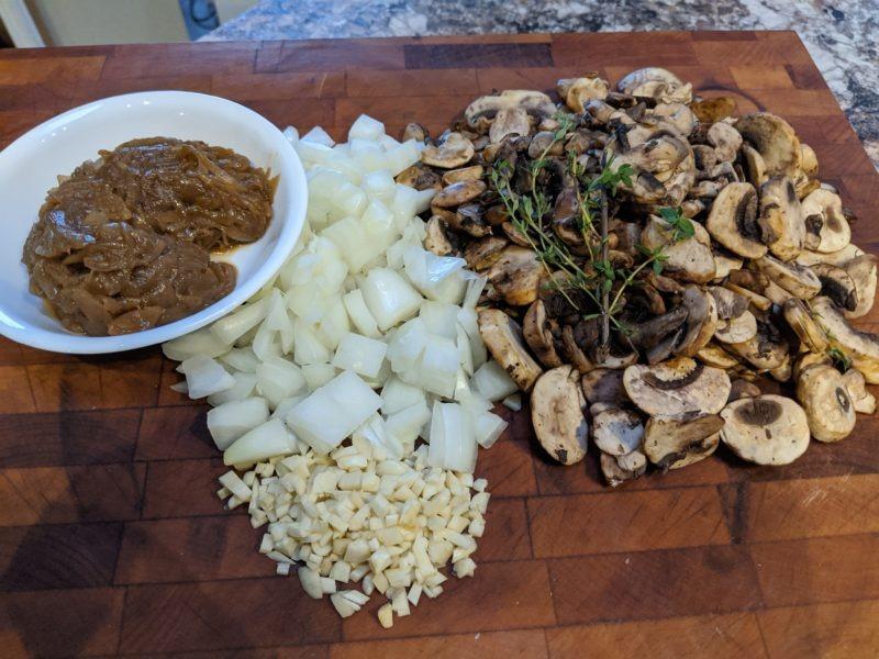 Mushroom & Onion Gravy with pork chops » RecipeCollage.com » September 15, 2025