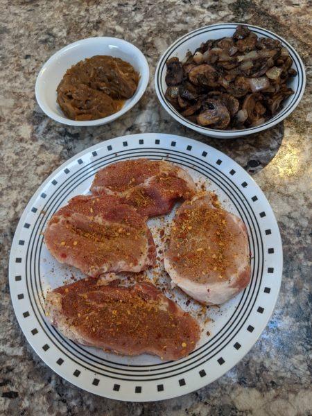 Mushroom & Onion Gravy with pork chops » RecipeCollage.com » September 15, 2025