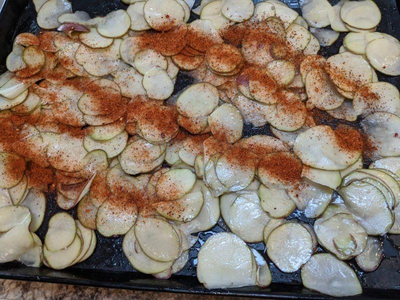 Layered Baked Potato Chips » RecipeCollage.com » September 15, 2025