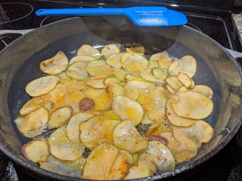 Pan fried Potato Chips » RecipeCollage.com » September 15, 2025