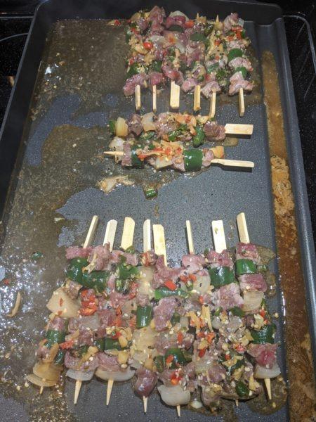 Mini Beef Skewers » RecipeCollage.com » September 15, 2025