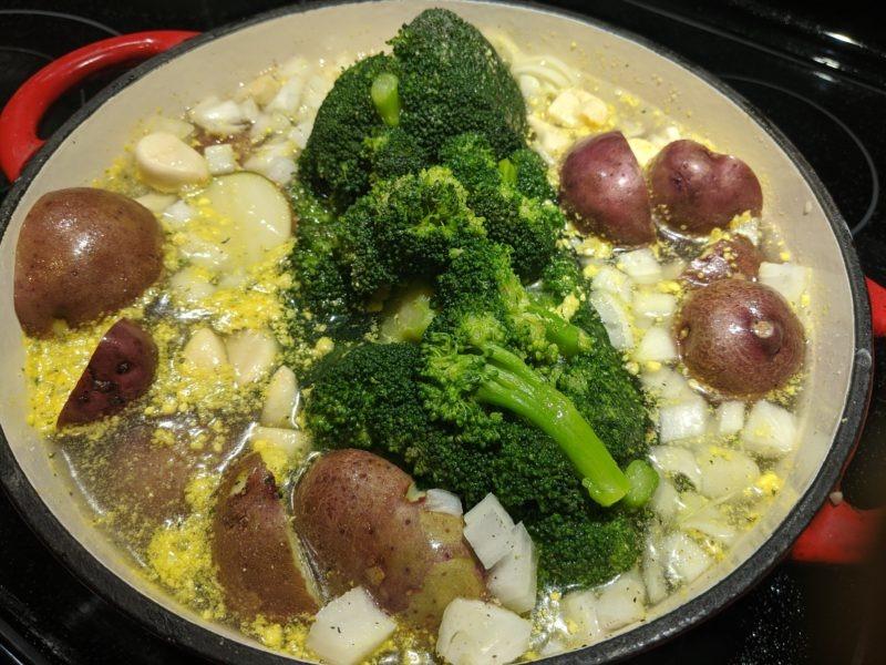 Broccoli & Potato Soup » RecipeCollage.com » September 18, 2025
