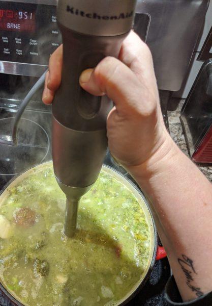 Broccoli & Potato Soup » RecipeCollage.com » September 18, 2025