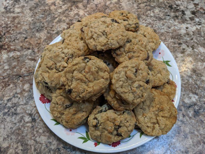 Oatmeal Raisin Cookies » RecipeCollage.com » September 15, 2025
