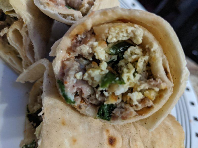 Breakfast Burritos » RecipeCollage.com » September 15, 2025