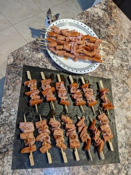 Smokie Skewers » RecipeCollage.com » September 15, 2025
