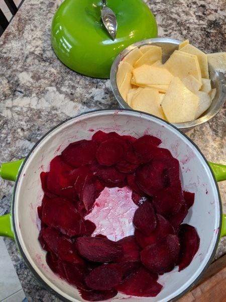 Baked Turnip & Beets » RecipeCollage.com » September 17, 2025