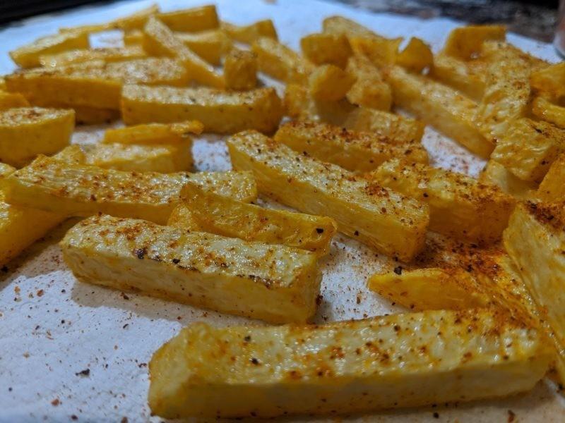 Turnip Fries » RecipeCollage.com » September 17, 2025
