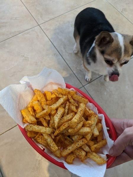 Turnip Fries » RecipeCollage.com » September 17, 2025