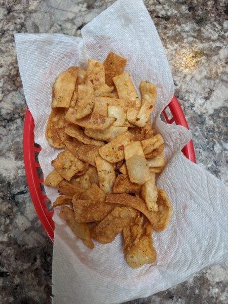 Eggroll Wrapper Chips » RecipeCollage.com » September 17, 2025