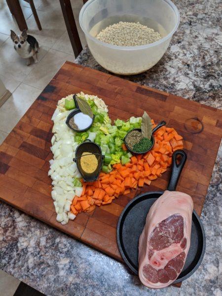 Ham & Bean Soup » RecipeCollage.com » September 13, 2025