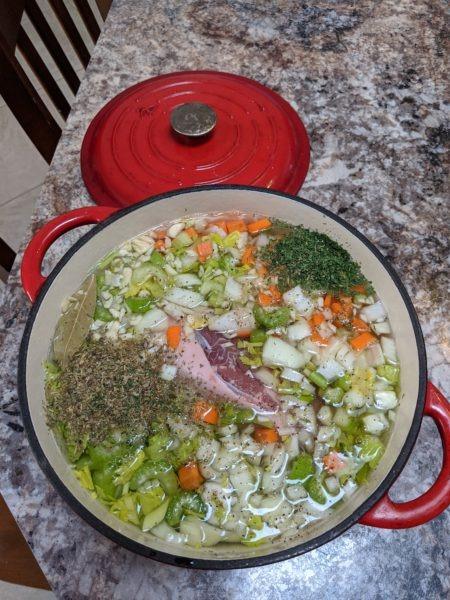Ham & Bean Soup » RecipeCollage.com » September 13, 2025
