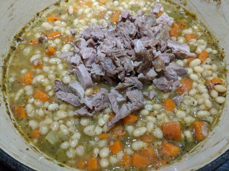 Ham & Bean Soup » RecipeCollage.com » September 13, 2025