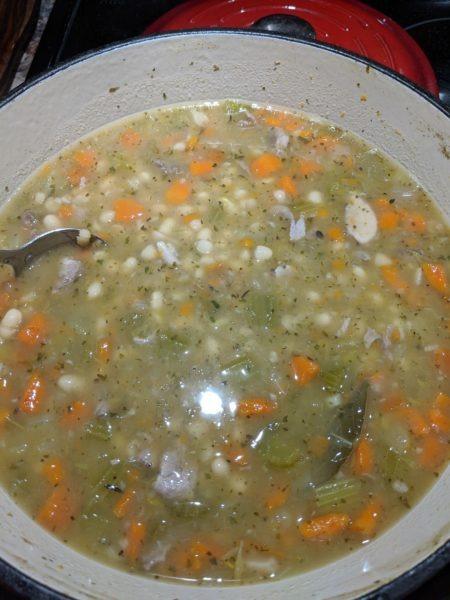 Ham & Bean Soup » RecipeCollage.com » September 13, 2025