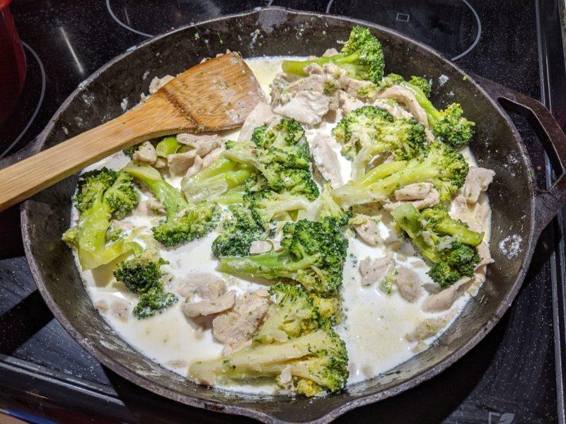 Chicken Alfredo Spaghetti » RecipeCollage.com » September 15, 2025