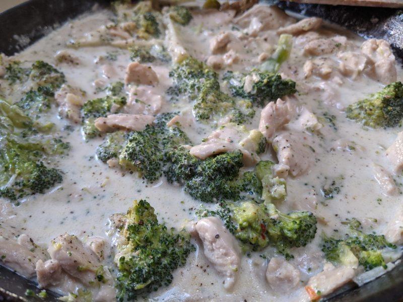 Chicken Alfredo Spaghetti » RecipeCollage.com » September 15, 2025