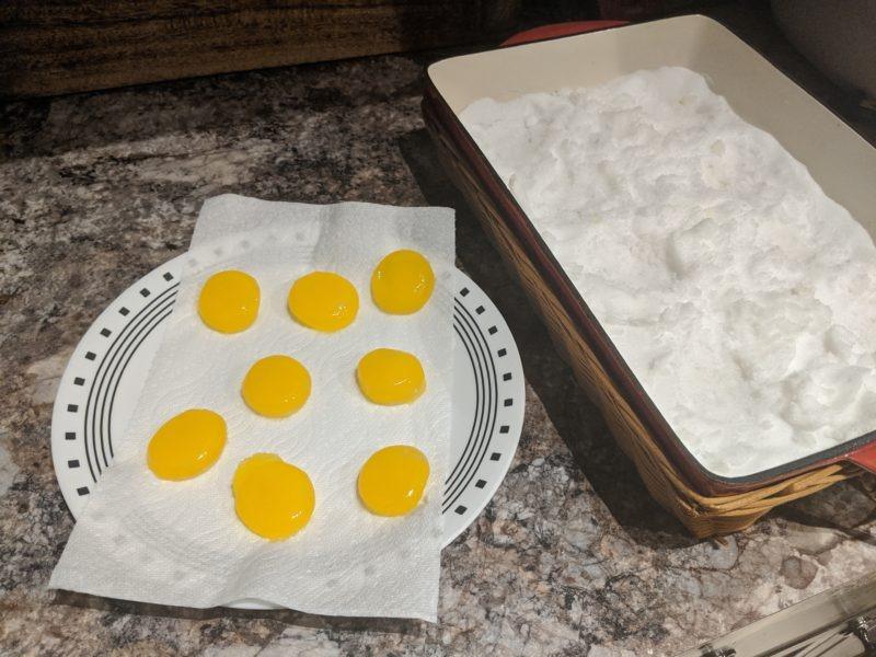 Simple Cured Egg Yolks » RecipeCollage.com » September 15, 2025