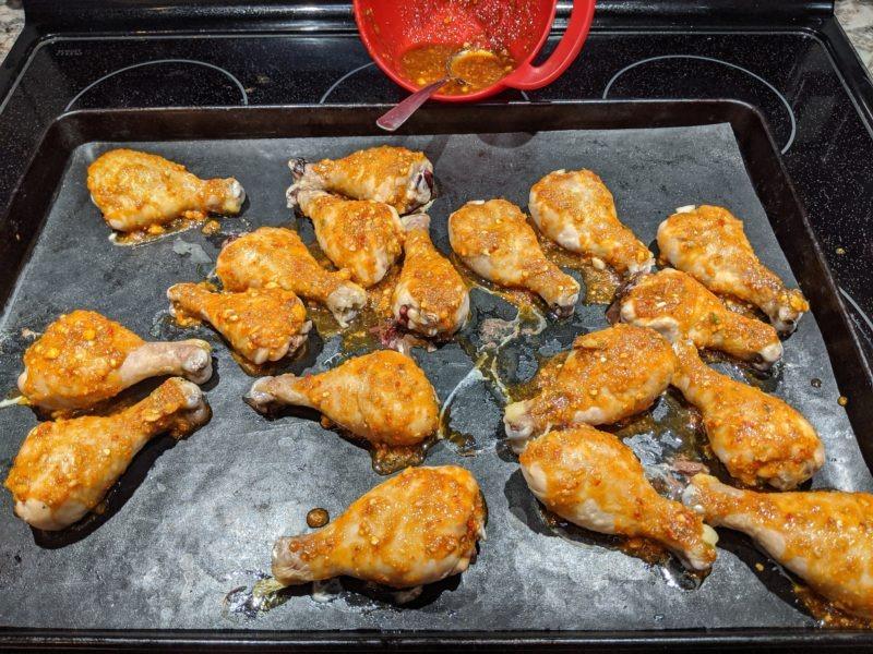 Sweet & Spicy Chicken Legs » RecipeCollage.com » September 16, 2025