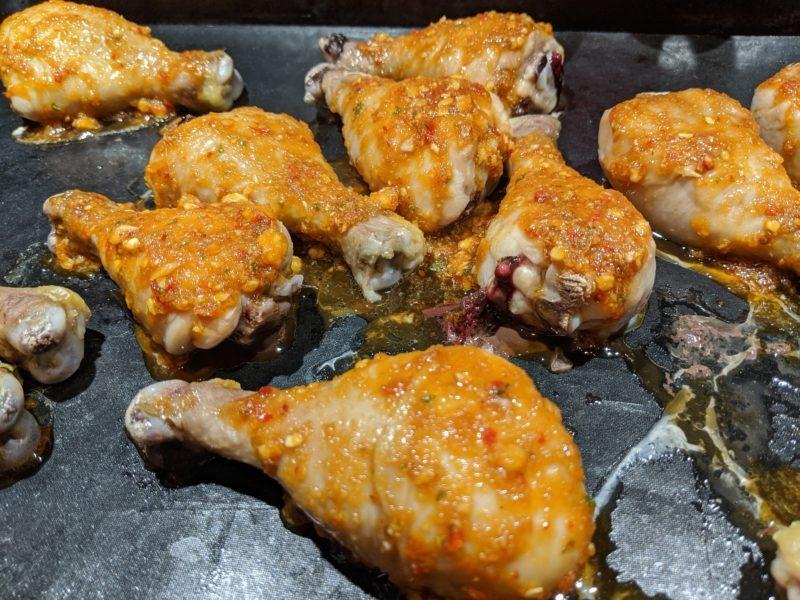 Sweet & Spicy Chicken Legs » RecipeCollage.com » September 16, 2025