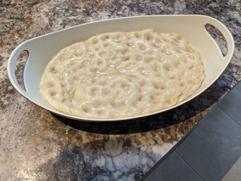 Sour Dough Focaccia » RecipeCollage.com » September 15, 2025