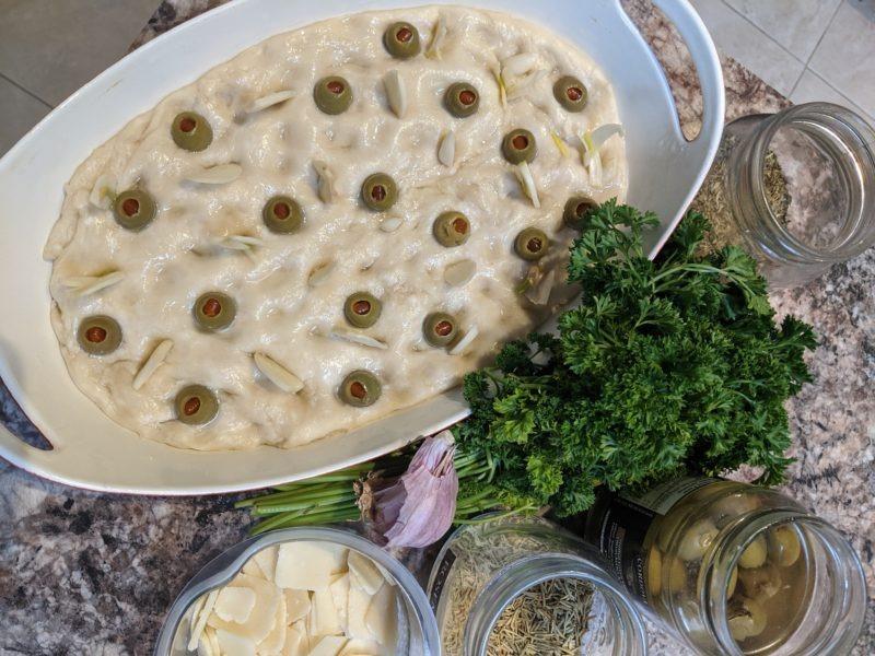 Sour Dough Focaccia » RecipeCollage.com » September 15, 2025