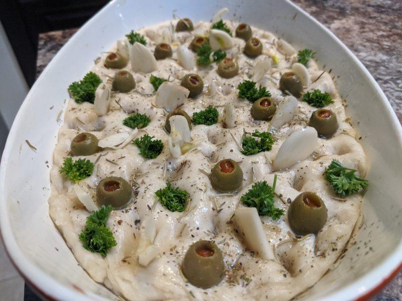 Sour Dough Focaccia » RecipeCollage.com » September 15, 2025