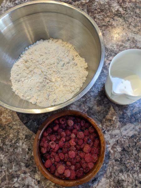 Raspberry Scones » RecipeCollage.com » September 15, 2025