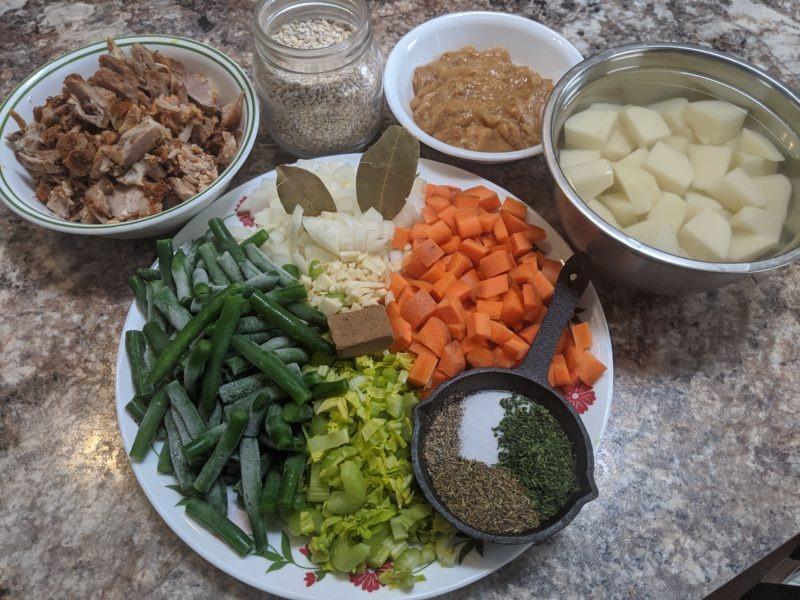 Roast Pork Barley Soup » RecipeCollage.com » September 13, 2025