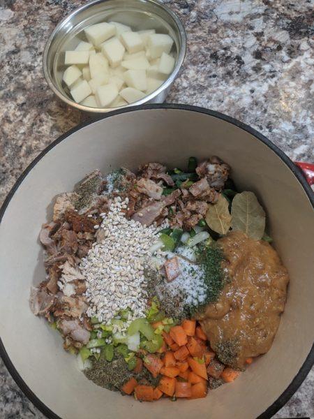 Roast Pork Barley Soup » RecipeCollage.com » September 13, 2025