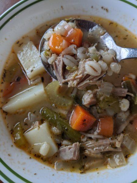 Roast Pork Barley Soup » RecipeCollage.com » September 13, 2025