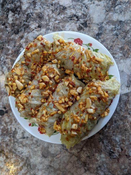 Chinese Cabbage Rolls » RecipeCollage.com » September 16, 2025