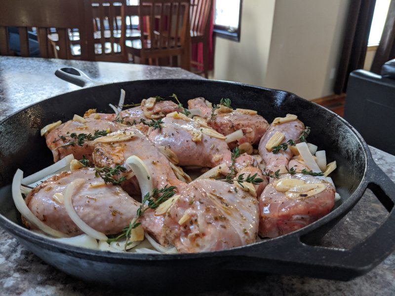 Lemon Chicken with an Onion Garlic Gravy » RecipeCollage.com » September 13, 2025
