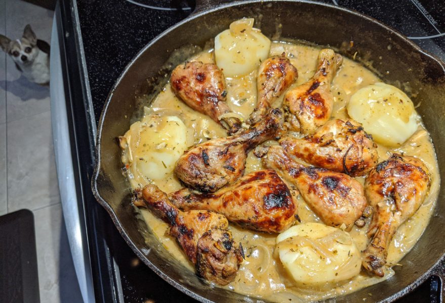 Lemon Chicken with an Onion Garlic Gravy » RecipeCollage.com » September 13, 2025