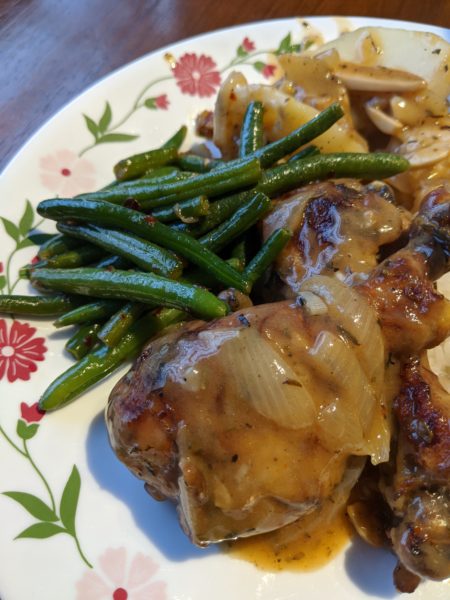 Lemon Chicken with an Onion Garlic Gravy » RecipeCollage.com » September 13, 2025