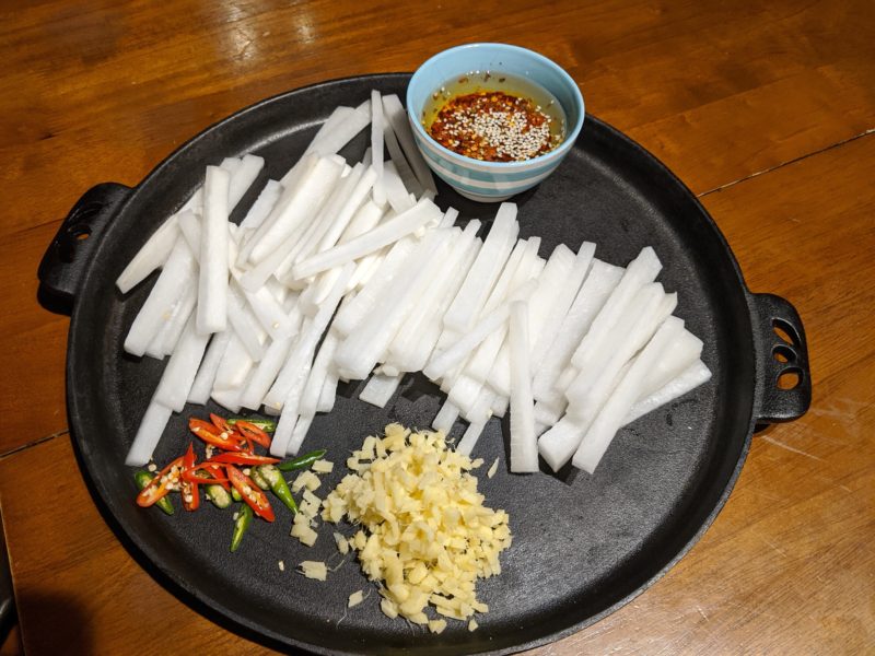 Daikon Fries » RecipeCollage.com » September 15, 2025