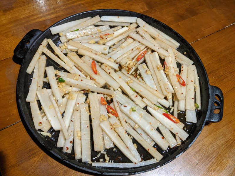 Daikon Fries » RecipeCollage.com » September 15, 2025