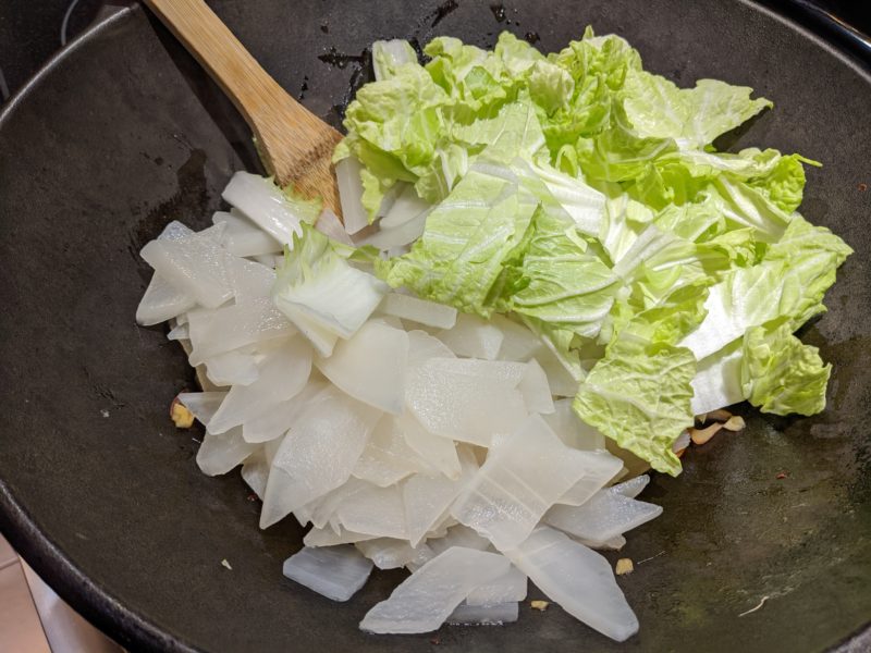 Daikon Stirfry » RecipeCollage.com » September 16, 2025