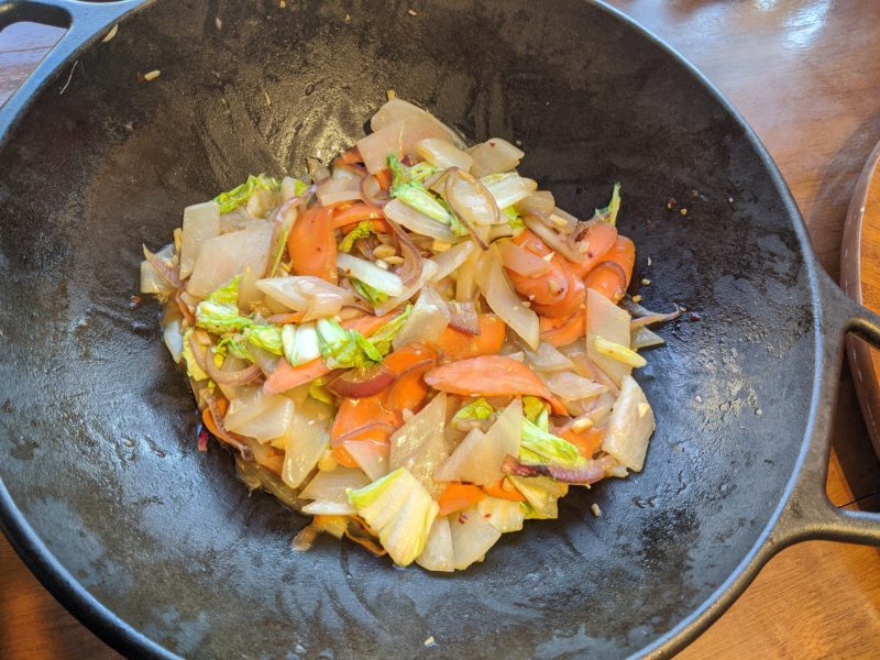 Daikon Stirfry » RecipeCollage.com » September 16, 2025