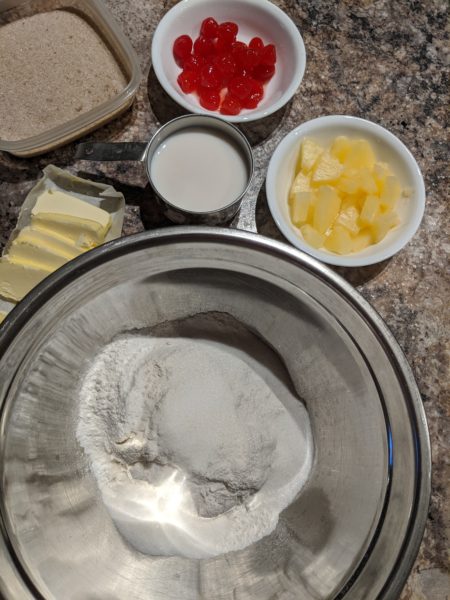 Pineapple Cherry Donuts » RecipeCollage.com » September 15, 2025