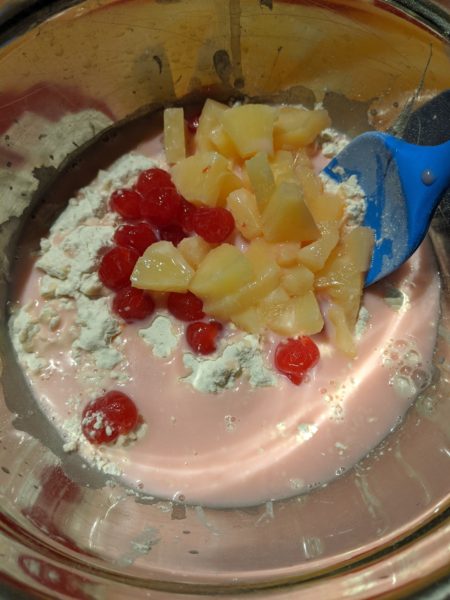 Pineapple Cherry Donuts » RecipeCollage.com » September 15, 2025