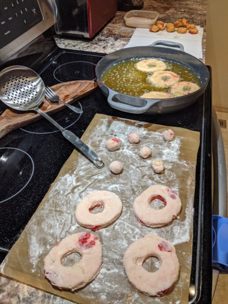 Pineapple Cherry Donuts » RecipeCollage.com » September 15, 2025