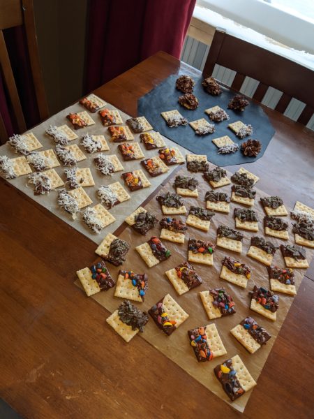 Saltine Treats » RecipeCollage.com » September 15, 2025