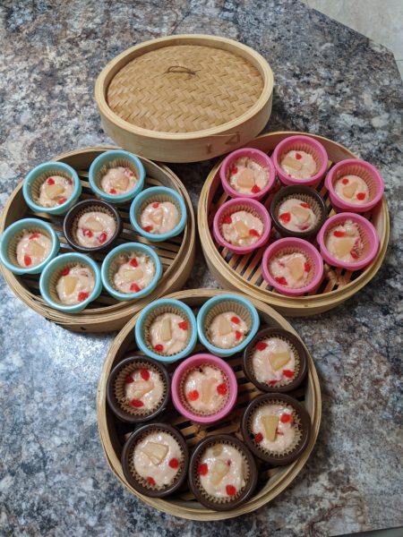 Steamed Cherry & Pineapple Cupcakes » RecipeCollage.com » September 15, 2025