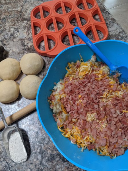 Ham and Cheese Perogies » RecipeCollage.com » September 15, 2025