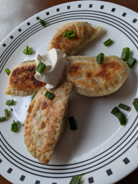 Ham and Cheese Perogies » RecipeCollage.com » September 15, 2025