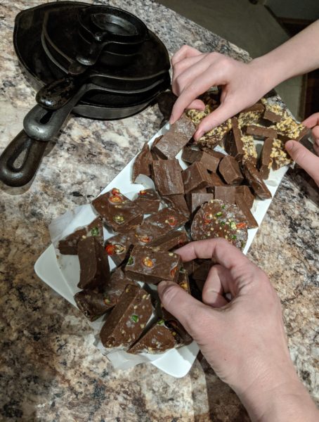 Nutty Fudge 3 ways » RecipeCollage.com » September 15, 2025